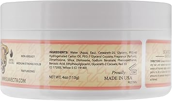 SUAVECITO Suavecita Hair Pomade For Women Water Based Medium Firm Hold Female Pomade 4oz113g - Image 3