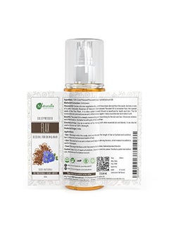 Naturalis Essence Of Nature Cold Pressed Flaxseed (Linseed) Carrier Oil Skin & Hair Growth, 200 Ml  - Image 3