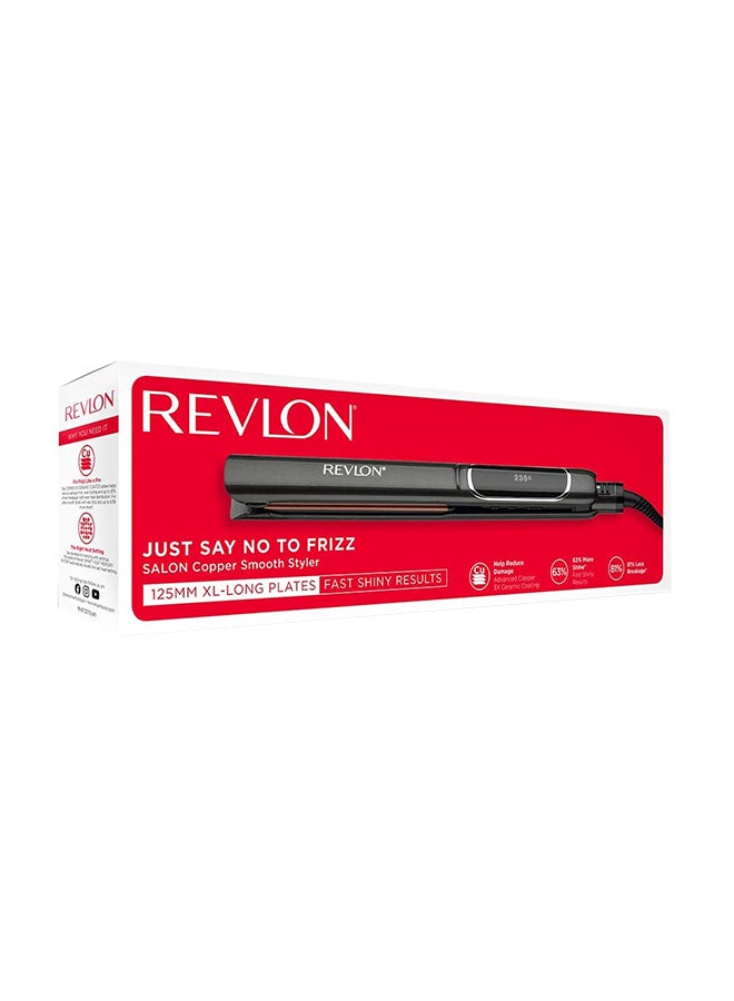 Revlon All Day Frizz Control Copper Digital Styler Hair straigtner Black - Image 2