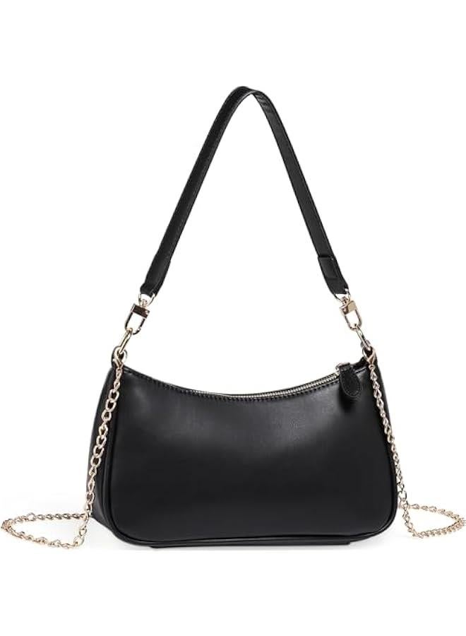 Arabest Clutch Tote Handbags, Shoulder Purse for Women Crossbody Bags Mini Hobo Bag Retro Vegan Leather Trendy Handbag  - Image 1