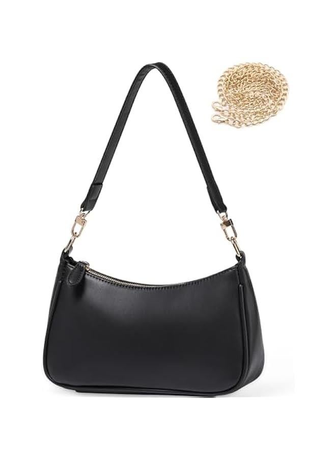 Arabest Clutch Tote Handbags, Shoulder Purse for Women Crossbody Bags Mini Hobo Bag Retro Vegan Leather Trendy Handbag  - Image 2