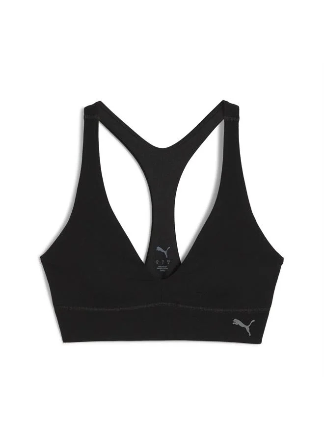 Puma PUMA Black SHAPELUXE Plunge Bra for Women | Best Price UAE