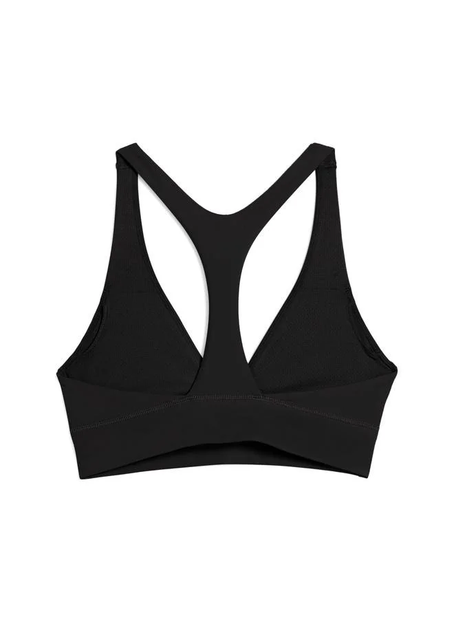 Puma PUMA Black SHAPELUXE Plunge Bra for Women | Best Price UAE