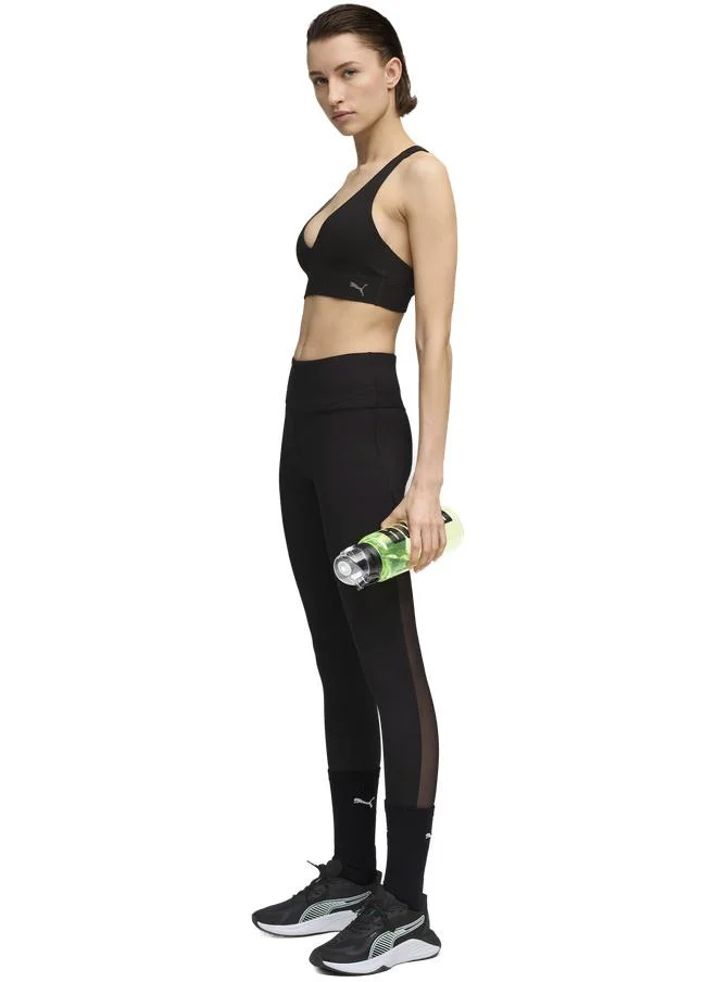 Puma PUMA Black SHAPELUXE Plunge Bra for Women | Best Price UAE
