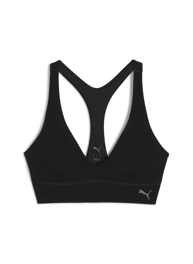 Puma PUMA Black SHAPELUXE Plunge Bra for Women | Best Price UAE