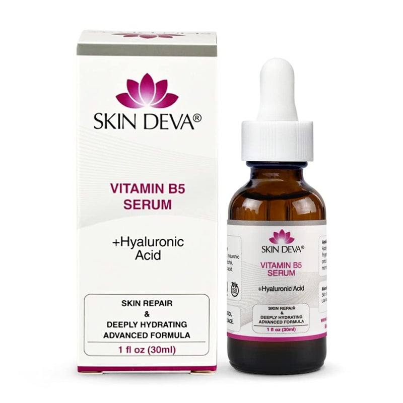 SKIN DEVA Vitamin B5 + Hyaluronic Acid Serum For Face Skin Serum Packed with B5 Relieves Perfect Vitamin Serum - Image 1