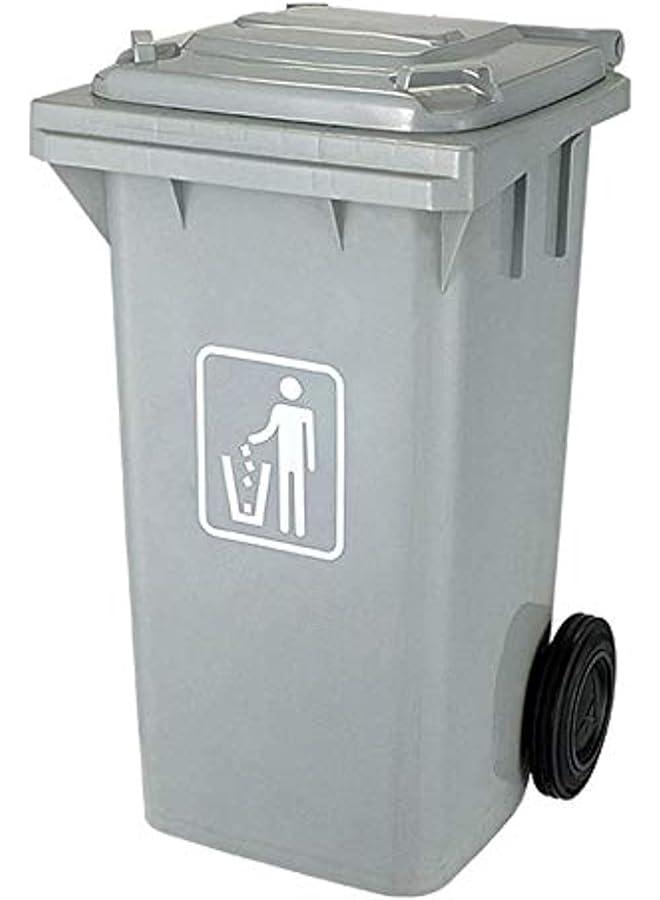 Zaboon Bin Size 120 L Color Gray