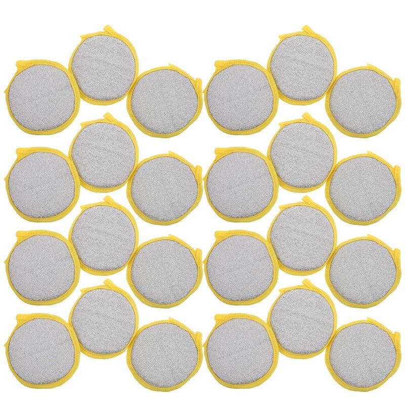 30Pcs Dual-Sided Thickened Kitchen Scrub Sponges Non-Scratch Dishwashing Pads - Image 2