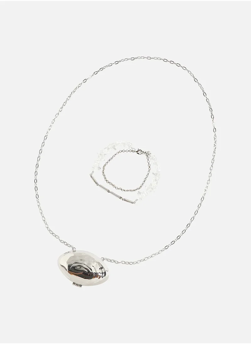 SOHI Glamorous Companion Body Chain and Mini Purse