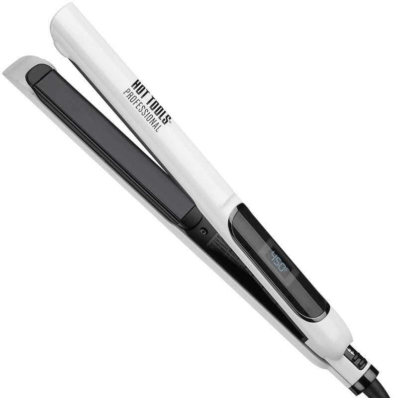 Hot Tools Pro Artist Nano Ceramic Hair Straightener | For Smooth, Straight Hair (1 in) - Image 1