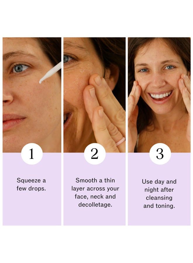 LilyAna Naturals Retinol Serum for Face - Made in USA, Face Serum with Hyaluronic Acid and Vitamin E, Anti Aging Serum, Reduces Age Spots and Sun Damage, Promotes Collagen and Elastin (Retinol, 1oz)  - Image 5