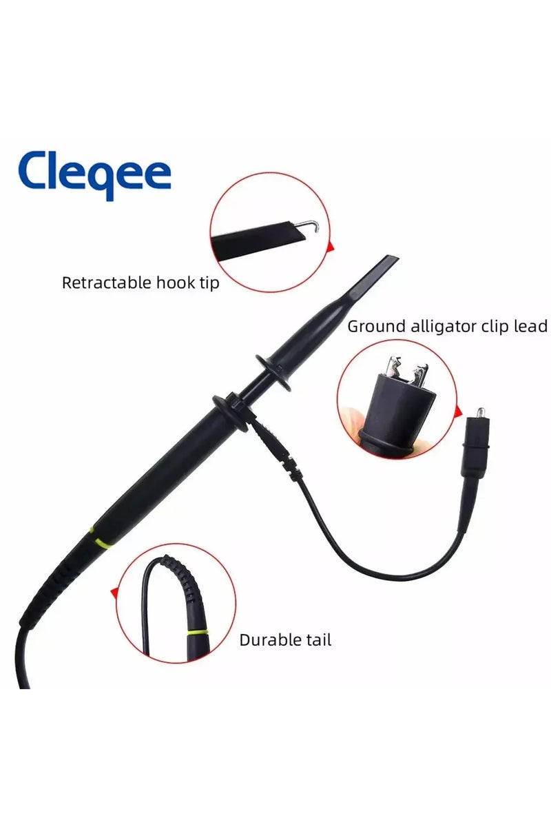 erorex Cleqee P4100 High Voltage Oscilloscope Probe 100:1 2KV 100MHz 100X Safety BNC Connector for Oscil... - Image 5