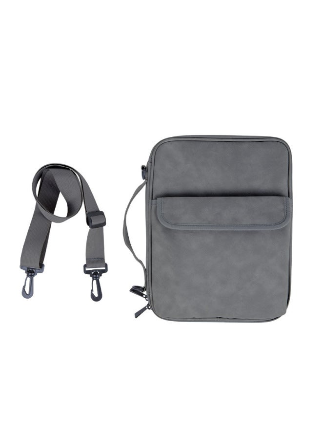 Tablet Bag 11 Inch Men's And Women's Bag Crossbody Bag Advanced IPad Storage Bag 13 Laptop Laptop Inner Bag-Color:Dark Gray-Size:11inch - Image 1