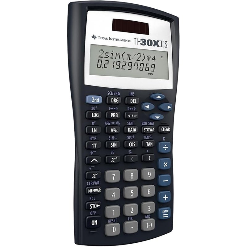 Texas Instruments TI-30XIIS Scientific Calculator, Black 1 Pack - Image 3
