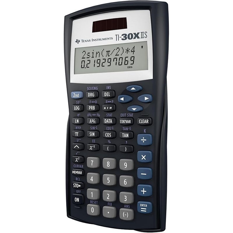 Texas Instruments TI-30XIIS Scientific Calculator, Black 1 Pack - Image 4