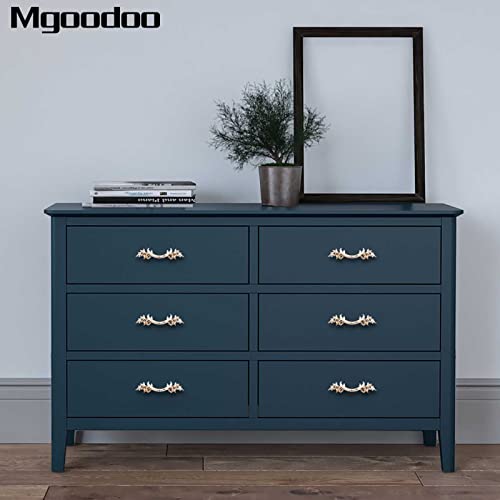 Mgoodoo 5Pcs Gold European Style Vintage Handles Pulls for Cabinet Door Dresser Cupboard Closet Drawer Furniture - Image 4