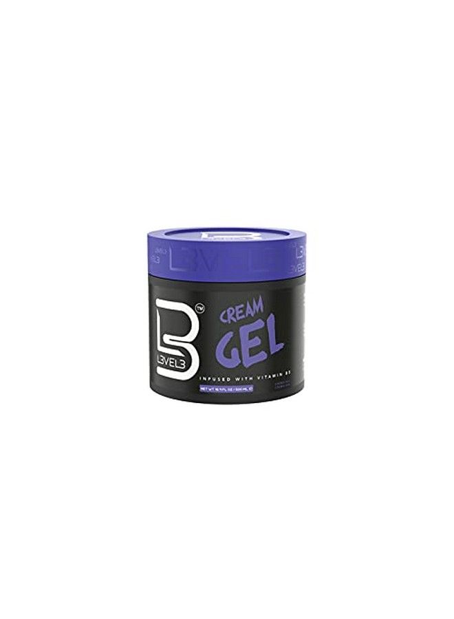 L3 Level 3 Cream Gel Provides Volume And Medium Hold With Vitamins To Nourish And Protect Hair Level Three Mens Hair Styling Cream (500 Ml Medium) - Image 2