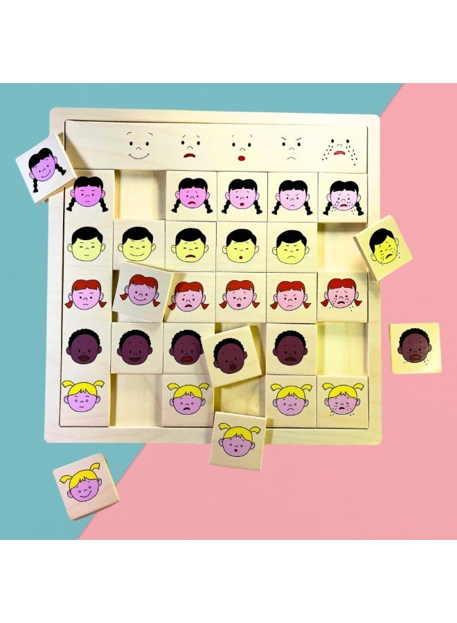 A game of arranging facial expressions and colorful clothes - Image 2