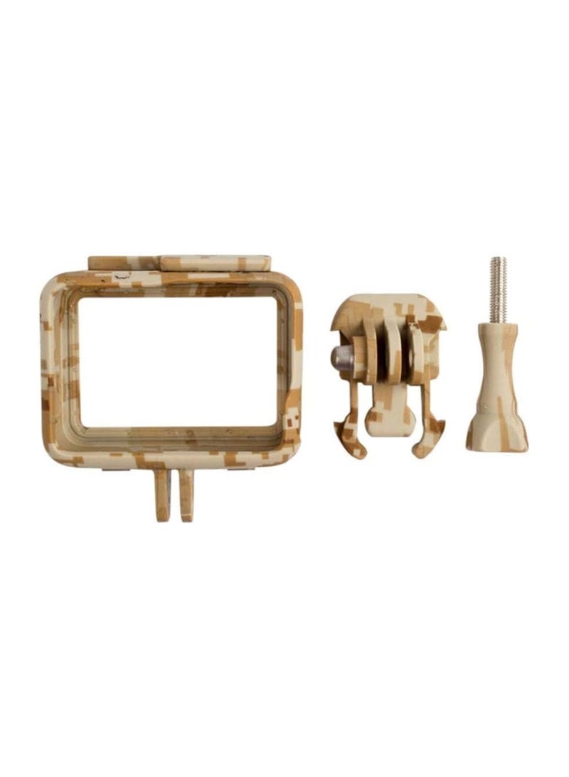 The case is compatible with GoPro Hero 5 Hero 6 Hero 7 Outdoor Camouflage Standard Bezel Frame - Image 5