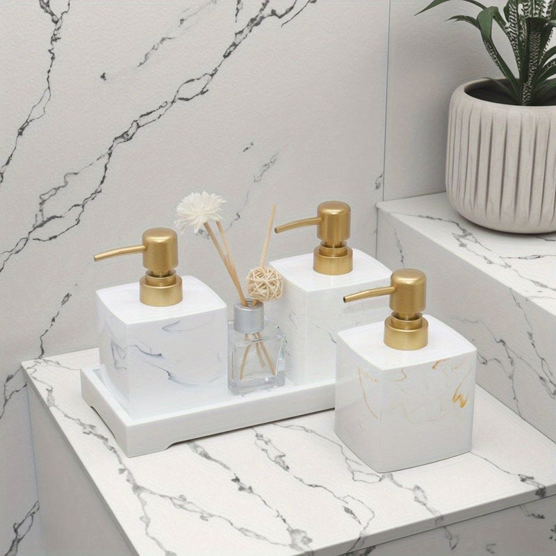 Pearl Yellow Empty Bottles for Shampoo Soap Dispenser 13.53oz - Image 1
