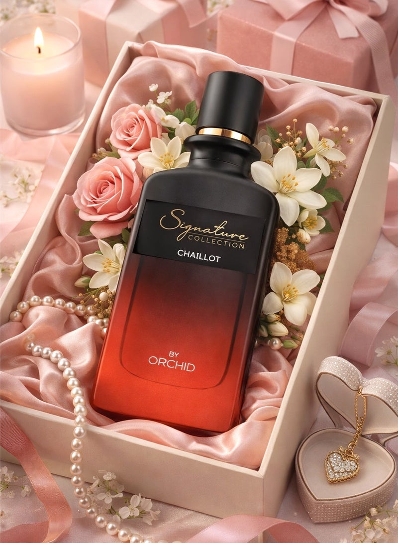Orchid Signature Chaillot Pour Femme 90ml Eau de Parfum for Women | Orchid | Elegant Floral Woody Vanilla Perfume - Image 5