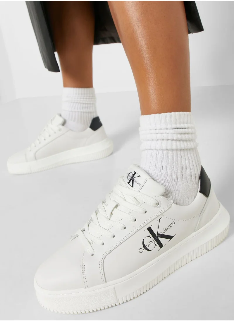 Calvin Klein Jeans Lace Up Low Top Sneakers