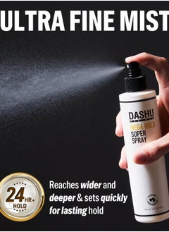 Dashu Premium Mega Hold Super Spray 8.45fl oz – Extra Strong Hold, Dryness Prevention, All-Natural Ingredients  - Image 3