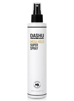 Dashu Premium Mega Hold Super Spray 8.45fl oz – Extra Strong Hold, Dryness Prevention, All-Natural Ingredients  - Image 1