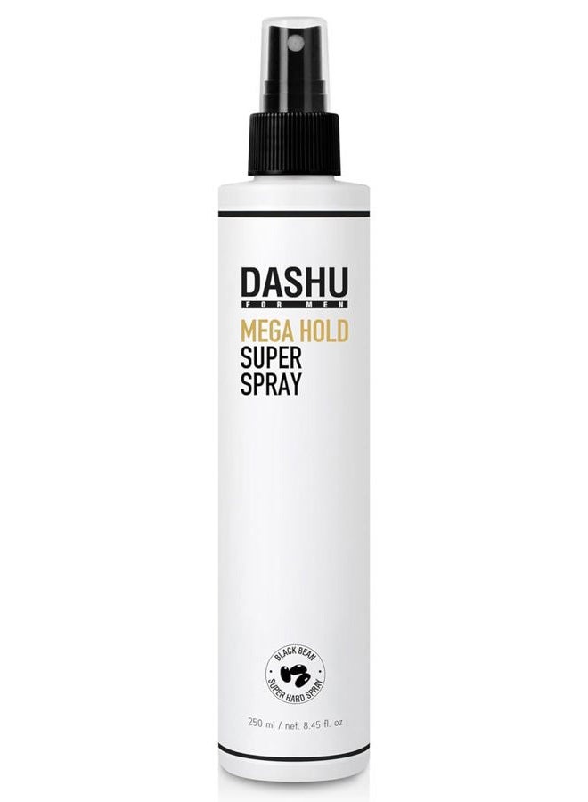Dashu Premium Mega Hold Super Spray 8.45fl oz – Extra Strong Hold, Dryness Prevention, All-Natural Ingredients - Image 1
