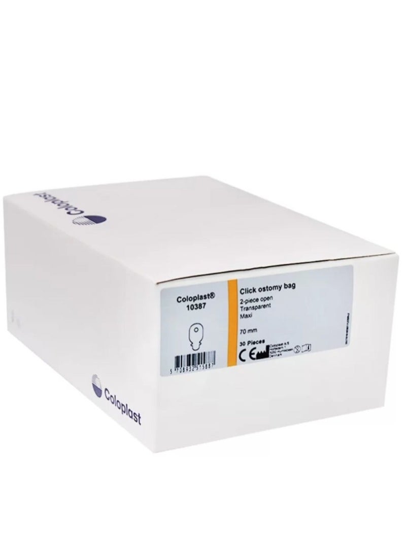 Coloplast 10387 click ostomy Bag  70ml - Image 1