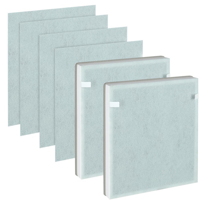 Breabetter 2Pack H7123101  H211  H211S True HEPA Replacement Filter Compatible with Govee Purifier H7123 and Homvana Purifier H211H211S H13 True HEPA Filters