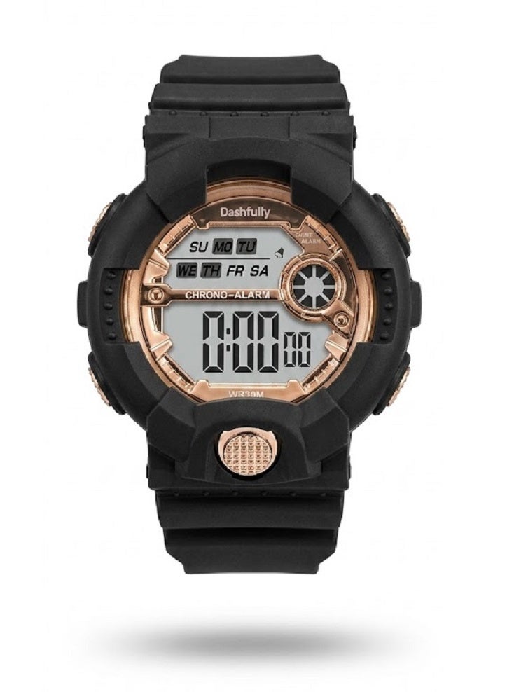 Dashfully LED Digital Sport Watch For Men DF1515