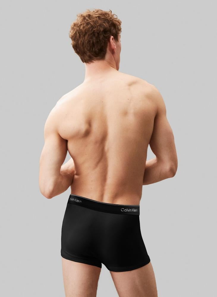 كالفن كلاين سروال داخلي قطني مطاطي آيكون - عبوة من 3 قطع - Image 3