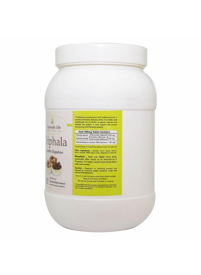 AL Ayurvedic Life Triphala Tablets - 700 Tablets Value Pack of 5 - Image 4