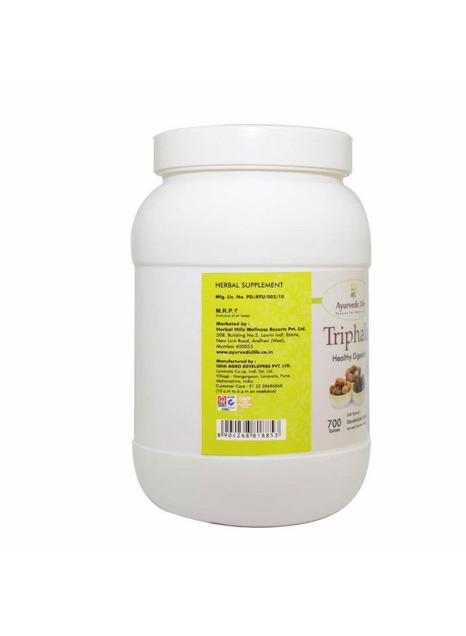 AL Ayurvedic Life Triphala Tablets - 700 Tablets Value Pack of 5 - Image 5