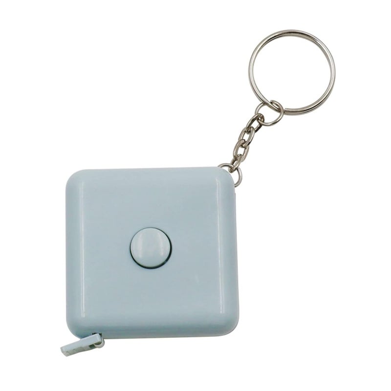 Blue Retractable Soft Tape Measure 60 Inch Double Sided for Body Fabric Sewing Tailor Craft - Image 1
