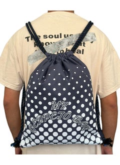 My Geppeto Bag Water Resistant Waterproof Quality Imperteks Fabric Rope Backpack 36X45 cm  - Image 1
