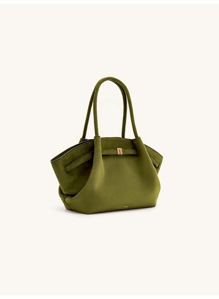 JW PEI Women's Hana Faux Suede Tote Bag-Green - Image 2