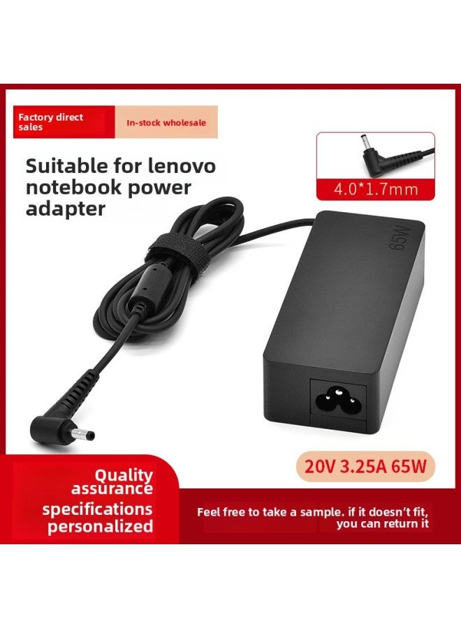 For Lenovo's 65W Laptop Power Adapter Tide 7000air13-14-15 Computer Charger-Color:Black-Specifications:Australian Standard Ac Power Cord + Charger + Box