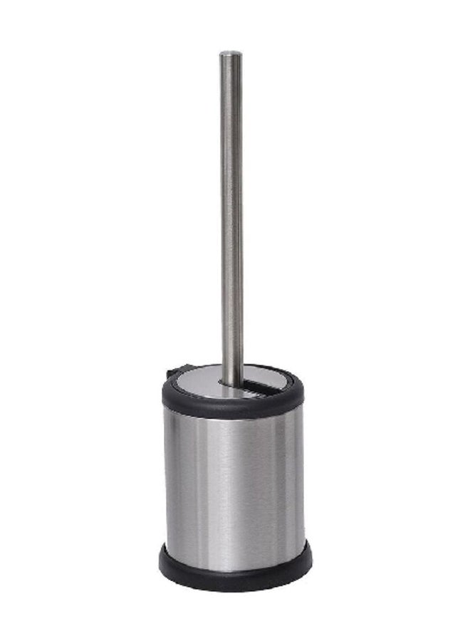 Tendance Metal Toilet Brush with Folding Flip Cover Chrome and Black 1 x 1 x 1 cm 6643102