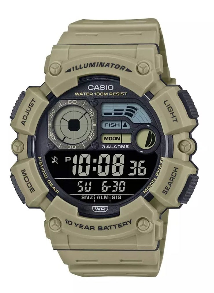 CASIO Men's Watch Digital - WS-1500H-5BVDF  - Image 1