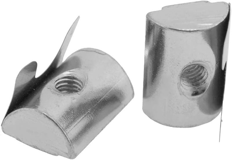 M8 Shrapnel Nut Block, Carbon Steel, Galvanized, 20pcs - Durable Aluminum Profile Accessories, Easy Installation, Reliable in Profile Connection Systems (M8) - Image 3