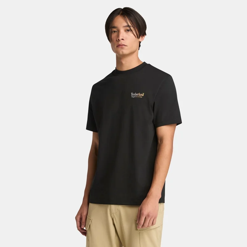 Timberland Men's Rugged Active Gear Graphic T-Shirt