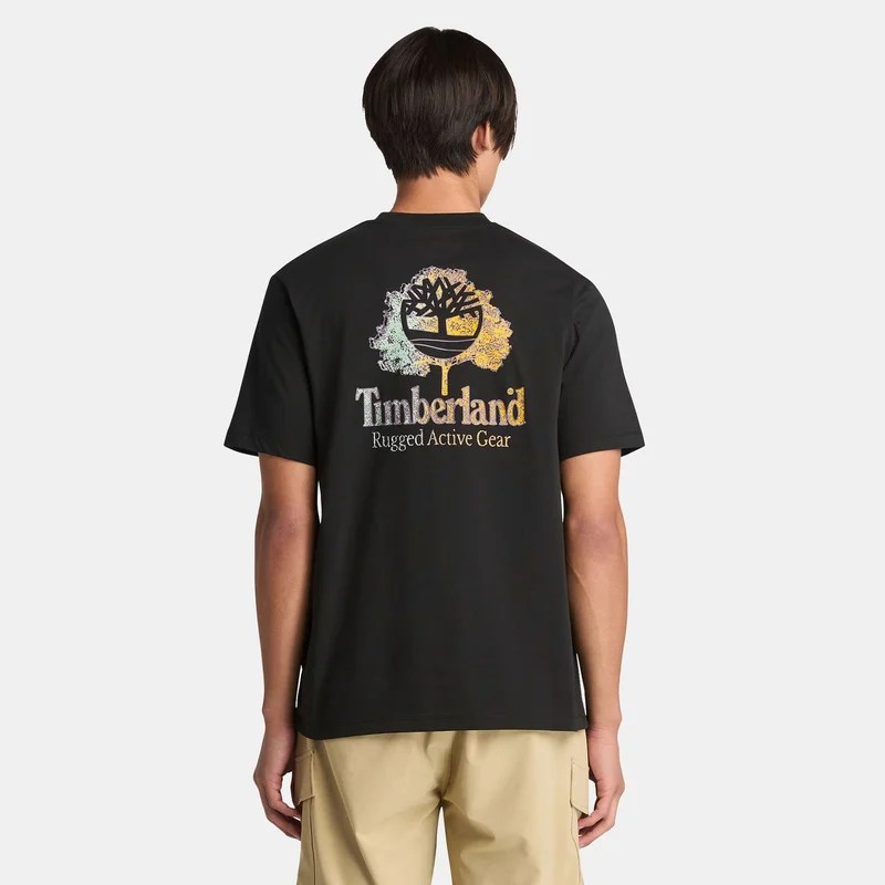 Timberland Men's Rugged Active Gear Graphic T-Shirt