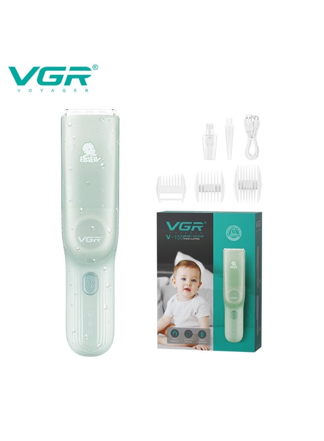VGR V-155 Low Noise Professional Ceramic Blades Baby Hair Trimmer Clipper for Kids - Image 1