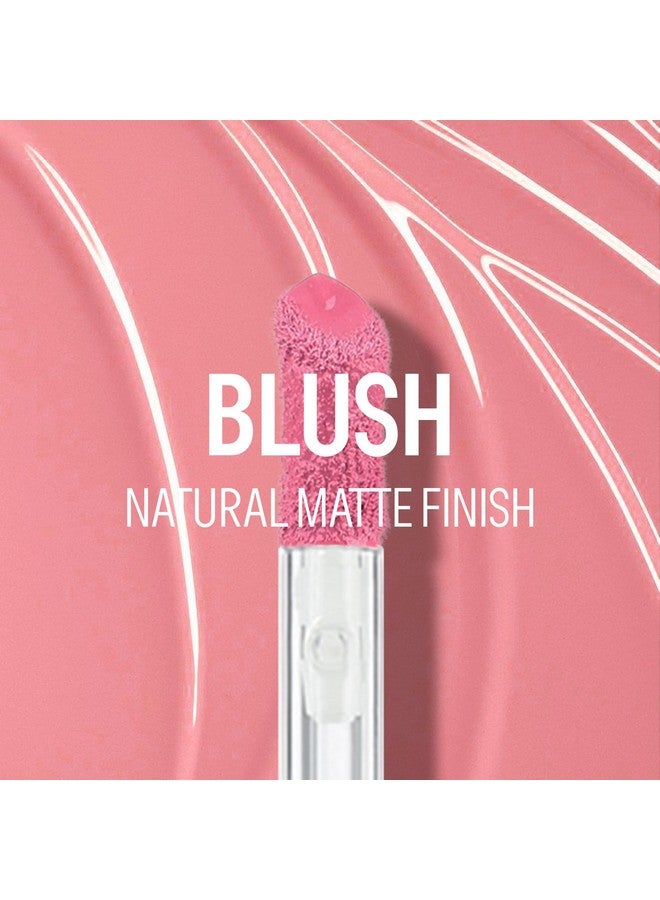 KYDA 2 Colors Liquid Blush And Highlighter, Natural Matte Face Blush High Glossy Liquid Illuminator, Silky Lightweight Blendable, Cool Pink & Champagne - Image 1