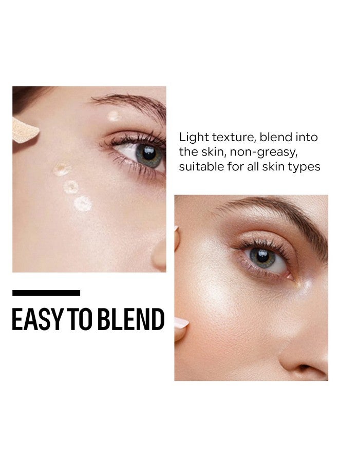 KYDA 2 Colors Liquid Blush And Highlighter, Natural Matte Face Blush High Glossy Liquid Illuminator, Silky Lightweight Blendable, Cool Pink & Champagne - Image 4