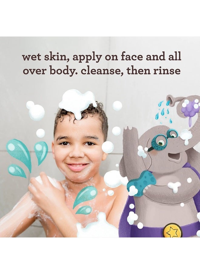 Aveeno Kids Sensitive Skin Face And Body Wash with Oat Extract, 18 oz - Image 4