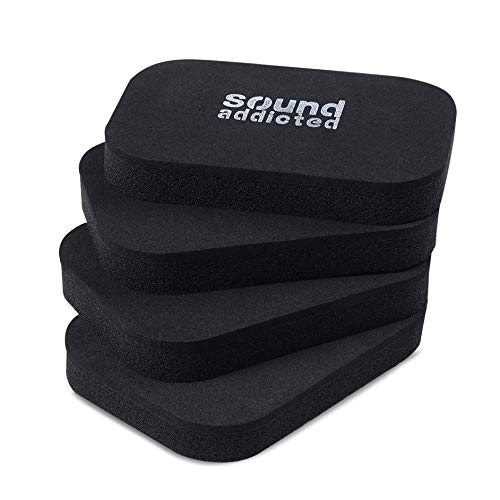 Sound Addicted Isolation Pads for Soundbar - Anti Vibrations Foam Pads Feet (4Pack) 3.5'' x 2.5'' x 0.65'' Suitable for Most Soundbars - BarPads (Rectangle) - Image 2