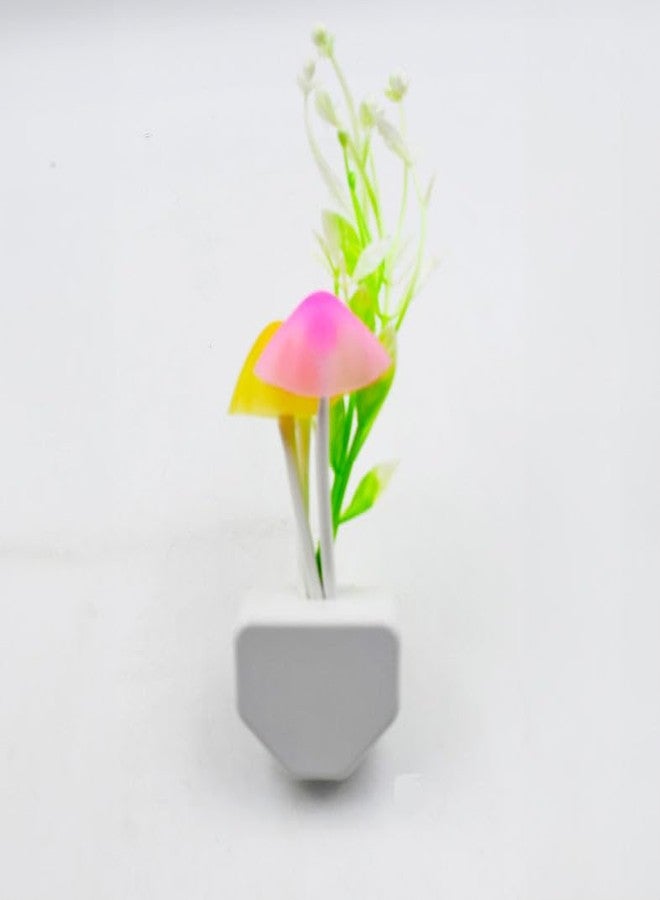 Oblivion Fancy Color Changing LED Mushroom Night Light Kids Beautiful Color LED Illumination Automatic On/Off Light Sensor Night Lamp - Image 4